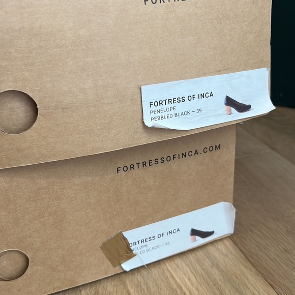 Stacked heel fortress of Inca European sizes - Picture 4 of 4